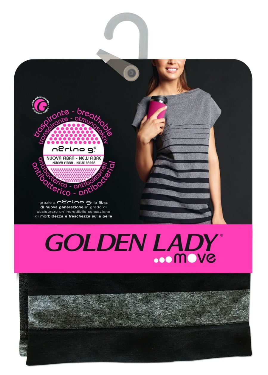 Golden Lady T-Shirt Cross