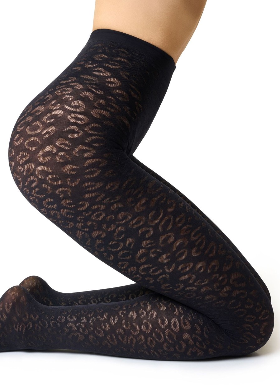 Golden Lady Collant Leopard