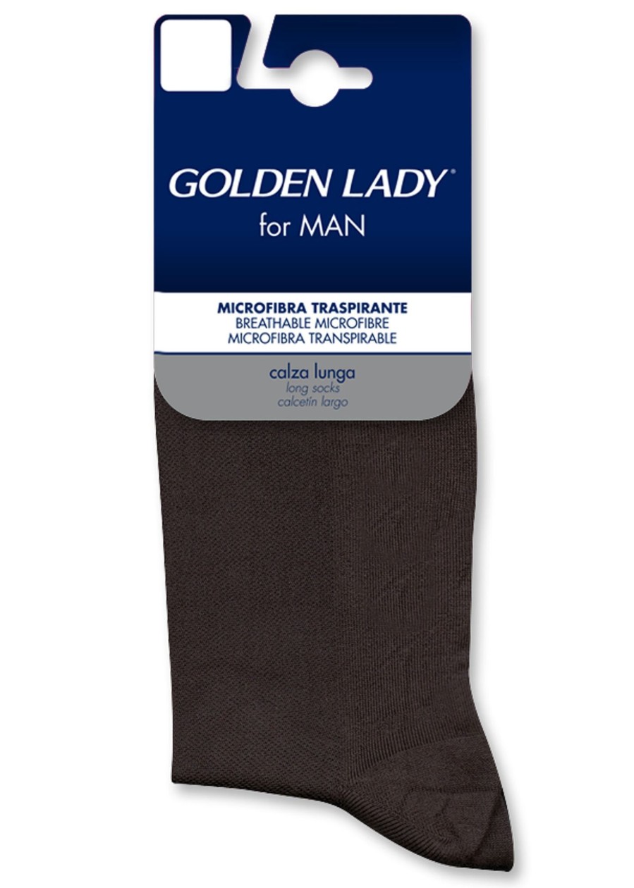 Golden Lady Calza Lunga Uomo Microfibra